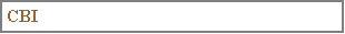 Text Box: CBI
